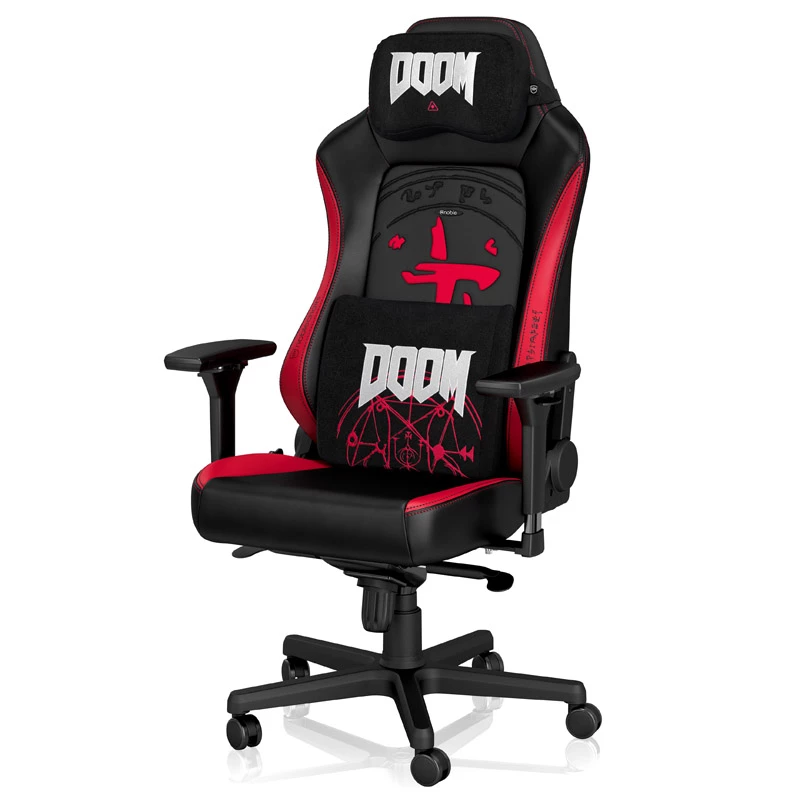 Set de cojines de espuma viscoelástica noblechairs - Edición DOOM