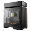 Caja de PC de sobremesa DeepCool CL6600 Negra — compatible con fuentes ATX/PS2/SFX/SFX-L, ventilador frontal de 140 mm, superior/trasero de 120/140 mm, unidades de 2,5/3,5