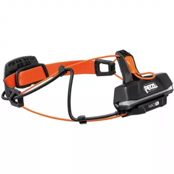 Linterna frontal Petzl NAO RL negra naranja LED 1500 lm USB