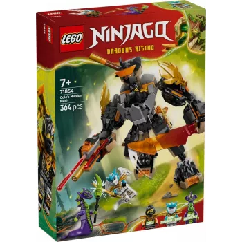 LEGO NINJAGO 71854 Mech de misión de Cole y dragón Zane