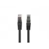 Lanberg PCU6-10CU-0025-BK Cat.6 U/UTP LSZH cable de conexión, 0,25 m, negro