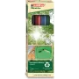 EDDING EcoLine 25 - negro - azul - verde - rojo - punta redonda - multicolor - plástico - 1 mm - multipack