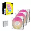 Corsair iCUE LINK RX120 MAX RGB 12 cm blanco 3 uds. 400-2000 rpm