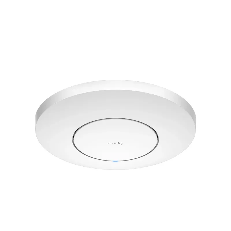 Punto de acceso WLAN Cudy AP11000 — Tri‑Band Wi‑Fi 6 (2,4/5/6 GHz), 5760 Mbit/s, MU‑MIMO, montaje en techo/pared
