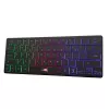 Teclado mecánico Baracuda Seahorse negro SEAHORSE-B duradero ligero