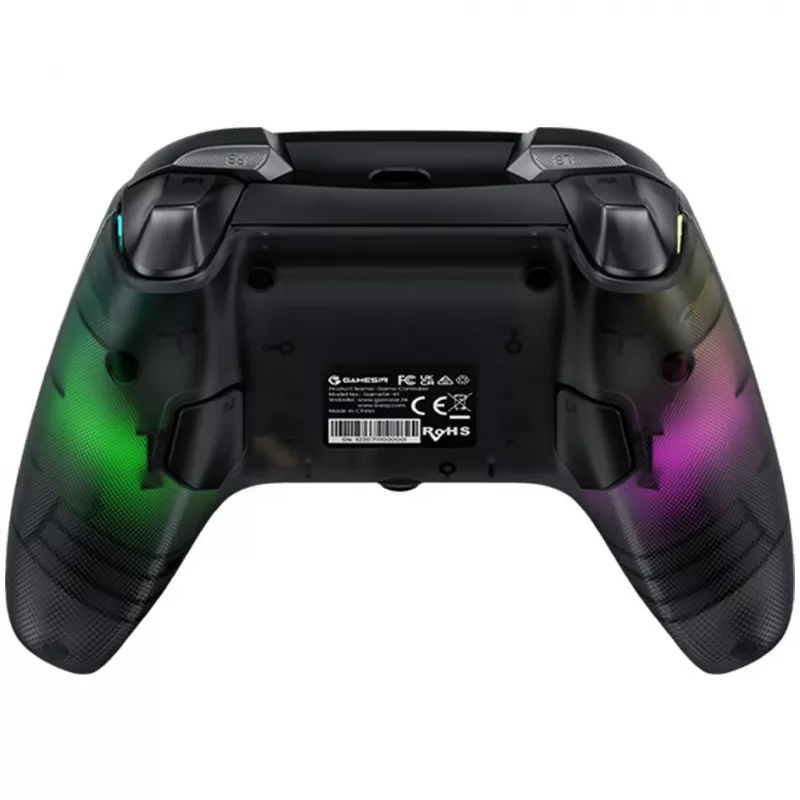 Mando GameSir Kaleid Negro Transparente con cable USB Type-C para Xbox One / Xbox Series X / Series S, cable de 3 m