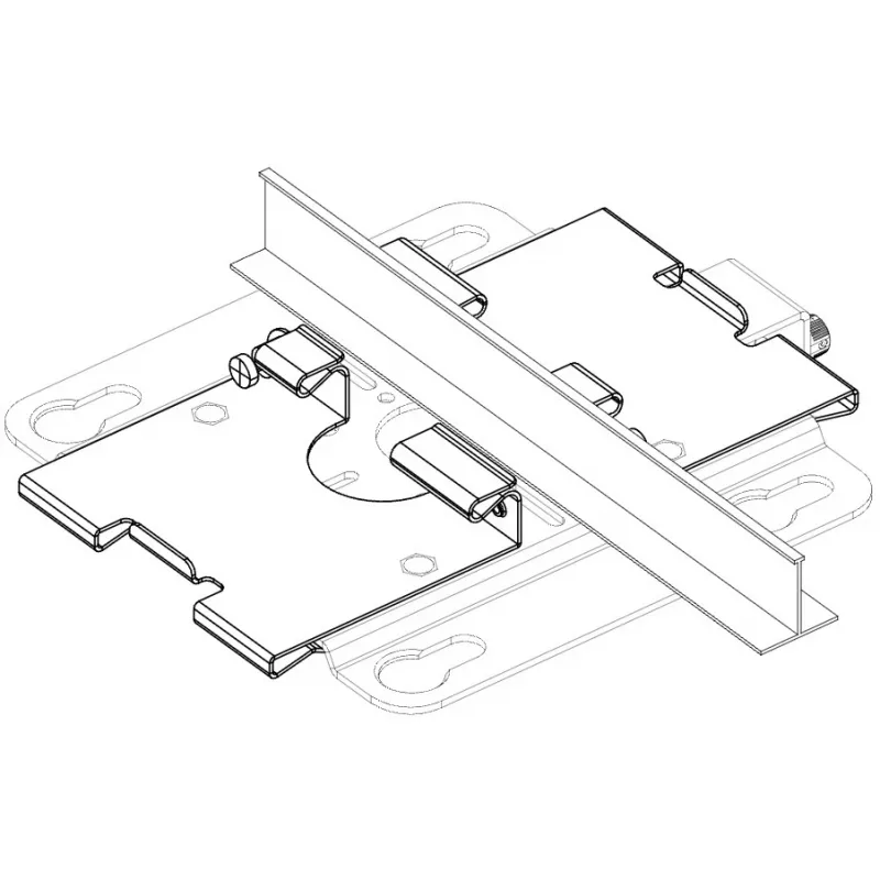 Soporte de barra en T para punto de acceso WLAN Lancom Systems LX-7000 para LX-7500 LX-7300, blanco, pack de 5