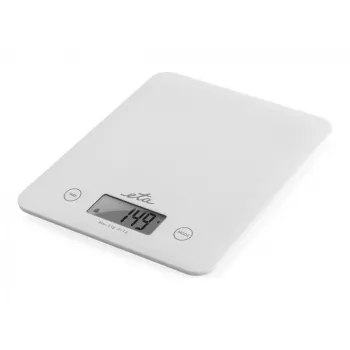 ETA | Báscula de cocina | Lori ETA277790000 | Capacidad máxima 5 kg | División 1 g | Tipo de pantalla LCD | Blanco