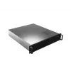 Caja rack Lanberg SC01-5202-12B 2U negra 3 ventiladores HDD+SSD