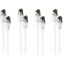Cable de red ShiverPeaks BS08-41086-4 15 m Cat8.1 F/FTP blanco