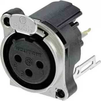 Neutrik NC3FBV2 Accesorio de conectividad negro