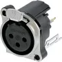 Neutrik NC3FBV2 Accesorio de conectividad negro