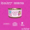 Comida húmeda para gatos Agras Pet Foods Schesir Baby en caldo 70 g — pollo, sin cereales, para gatitos