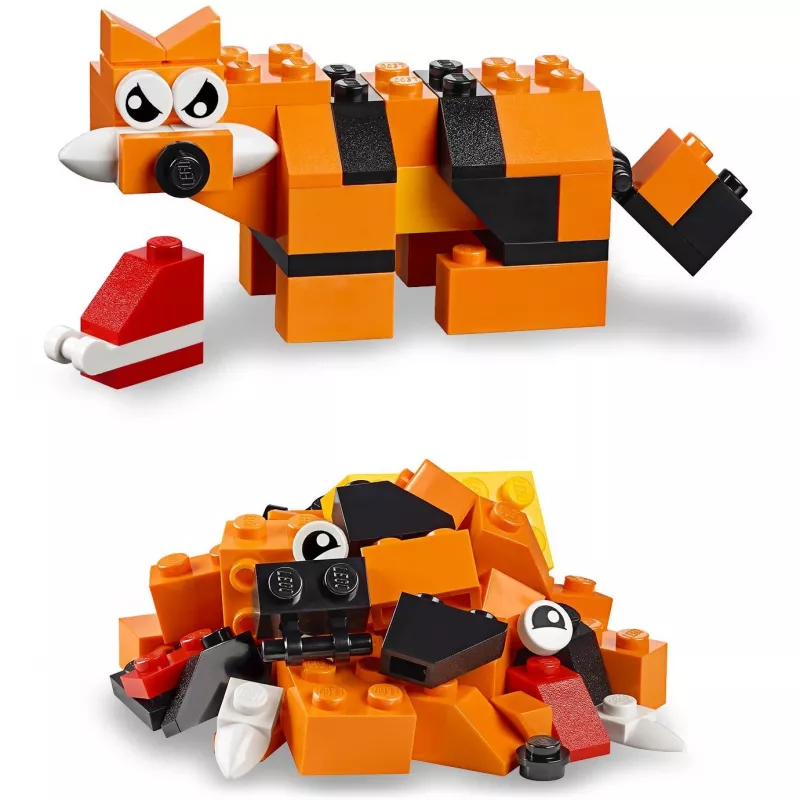 LEGO 10696 Classic Medium Creative Brick Box – fácil almacenamiento, ladrillos de colores, set de construcción para niños y niñas a partir de 4 años
