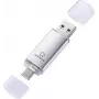 Renkforce RF-USBOS-220 memoria USB 32 GB plateada RF-6684362 USB-A, USB-C® (RF-6684362)