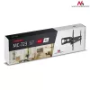 Maclean MC-723 B - soporte de pared para pantalla 37-70, 600x400 VESA, para máx. 40 kg, negro