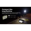 Linterna frontal Nitecore NU30 — linterna LED frontal compacta y portátil, hasta 500 lúmenes, varios niveles de potencia, modo de luz roja