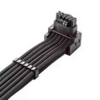 Cable de extensión de alimentación PCIe CableMod C-Series Pro Variant A 90° 16-Pin a 2×8-Pin negro
