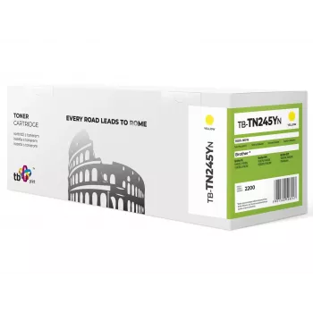 Tóner para Brother TN245 Y TB-TN245YN YE 100% nuevo