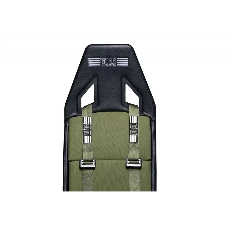 Asiento de cabina de Next Level Racing Flight Simulator Boeing Military 396055 — asiento especial para simulación de vuelo, compatible con mandos de vuelo y pedales