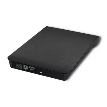 Carcasa externa USB 2.0 SATA para unidad óptica Qoltec 51863 Negra