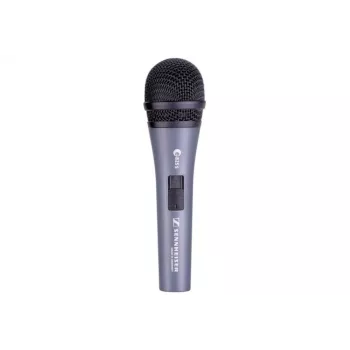 Micrófono dinámico de vocal Sennheiser e 825-S, cardioide, 40–15.000 Hz, XLR con cable, carcasa de metal