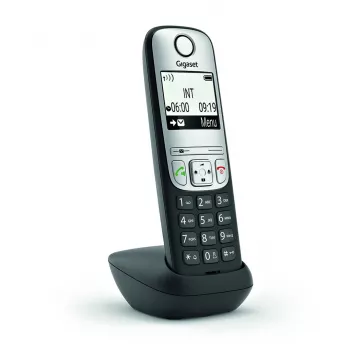 Teléfono analógico/DECT Gigaset A690HX identificación de llamadas negro, plata