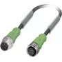 Cable de sensor/actuador Phoenix Contact número de polos: 4 SAC-4P-M12MS/ 3,0-PUR/M12FS contenido: 1 ud. (1668386)