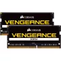SO-DIMM 32 GB DDR4-3000 (2x 16 GB) kit dual, memoria RAM negra, CMSX32GX4M2A3000C18, Vengeance