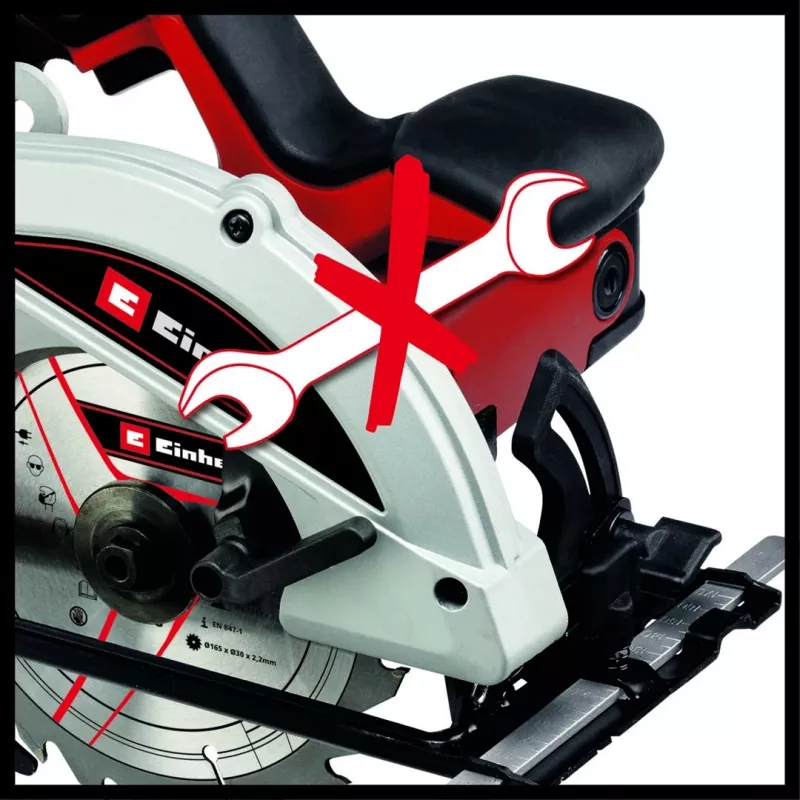 Sierra Einhell TC-CS 1250 16,5 cm negro rojo