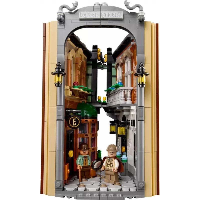 LEGO ICONS 10351 Sherlock Holmes: Rincón de libros