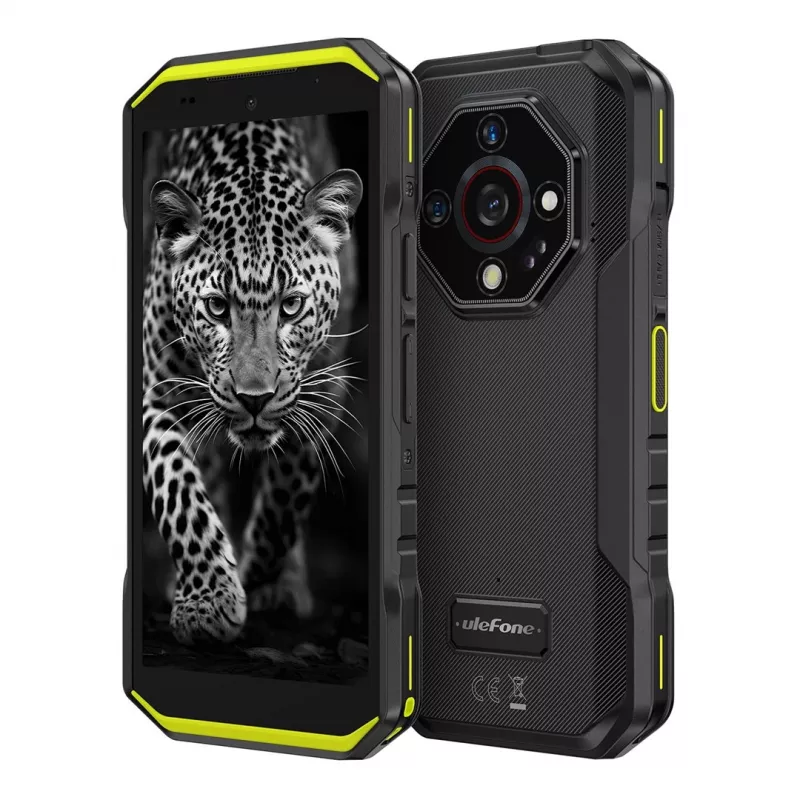 Ulefone Armor X32 smartphone, 5,65 pulgadas, 6 GB RAM, 128 GB, Android 14, 5500 mAh, Vivid Green