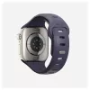 Correa Nomad Tempo Band morada de goma, compatible con smartwatch, 18 mm de ancho, muñeca 135–175 mm
