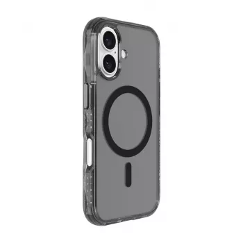Funda LAUT CRYSTAL MATTER X para iPhone 16 serie transparente negro