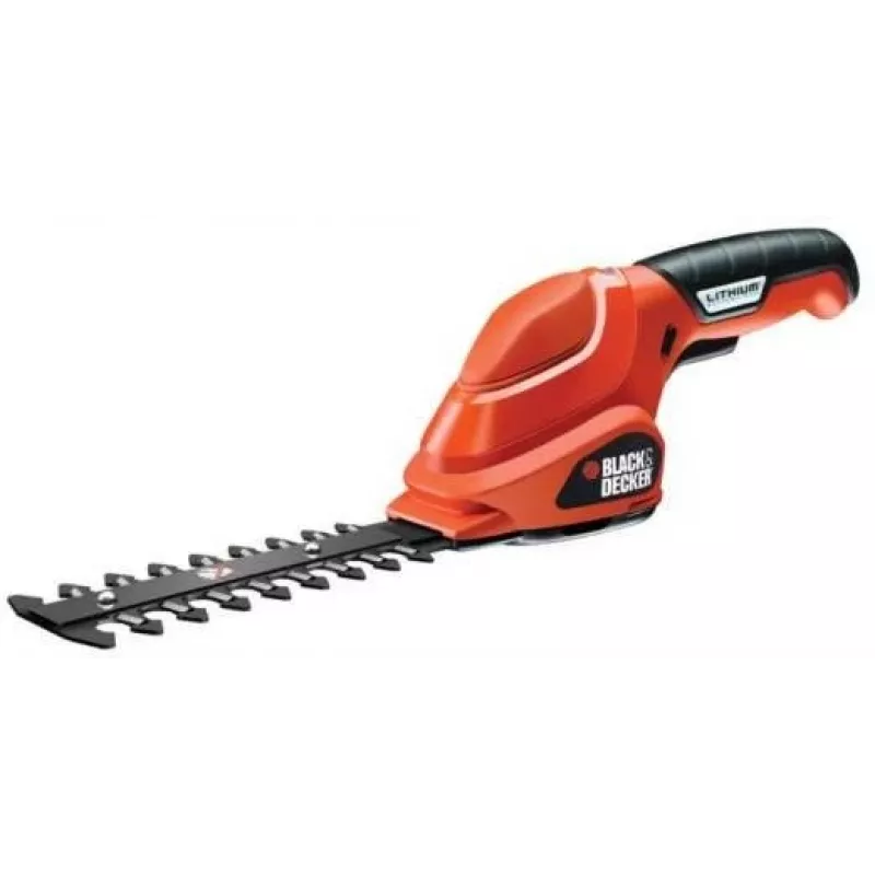 Cortasetos Black & Decker GSL300 doble cuchilla 600g batería 3,6V