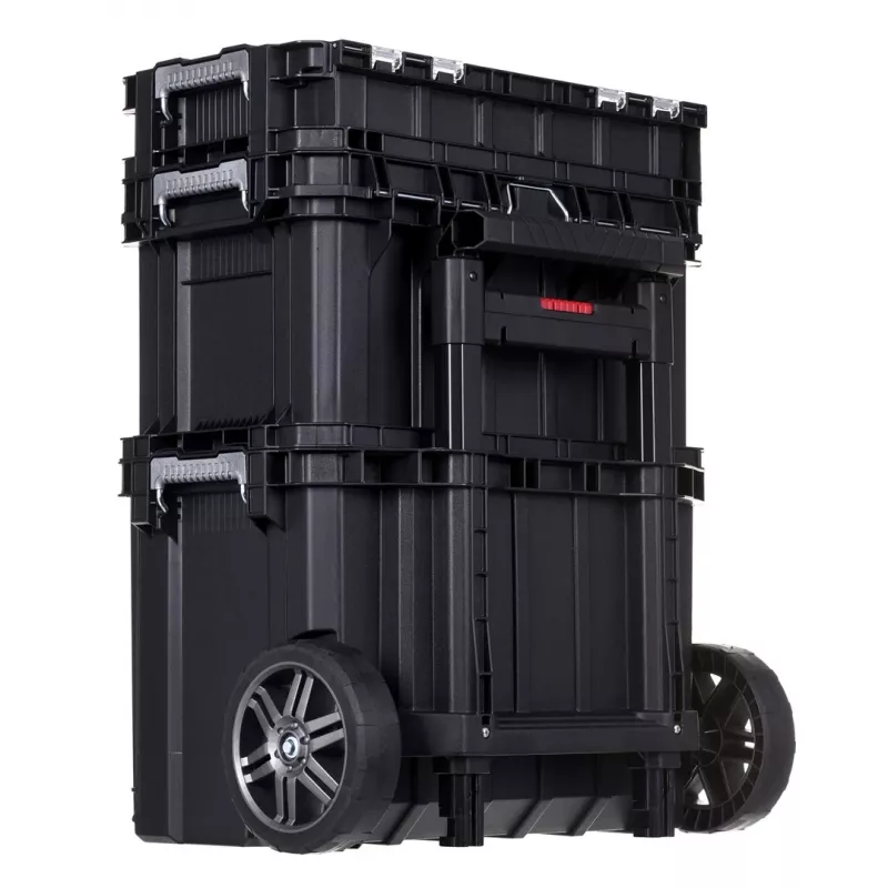 Set de cajas de herramientas Connect Rolling System KETER