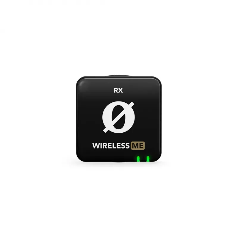 WIME RODE WIRELESS ME sistema de micrófono inalámbrico de doble canal para vloggers podcasters