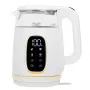 Hervidor de agua Adler AD 1305WG — 1,7 l, 2200 W, vidrio/plástico, blanco/dorado/transparente