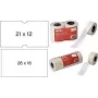 Etiquetas de precios autoadhesivas removibles agipa 100919, 26 x 16 mm, rollo