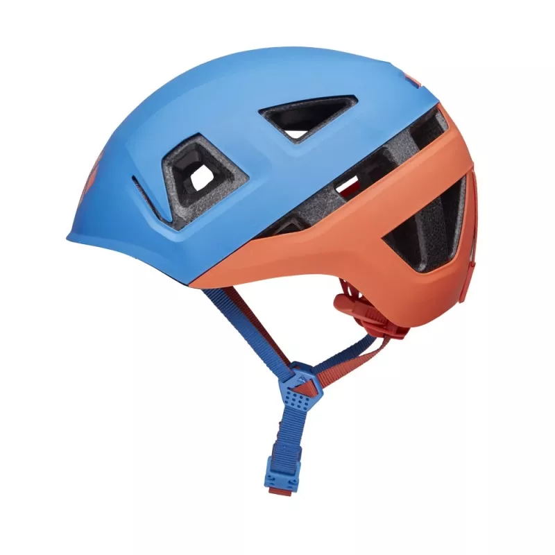 Casco de escalada para niños Black Diamond Capitan Kid's - azul/persimmon
