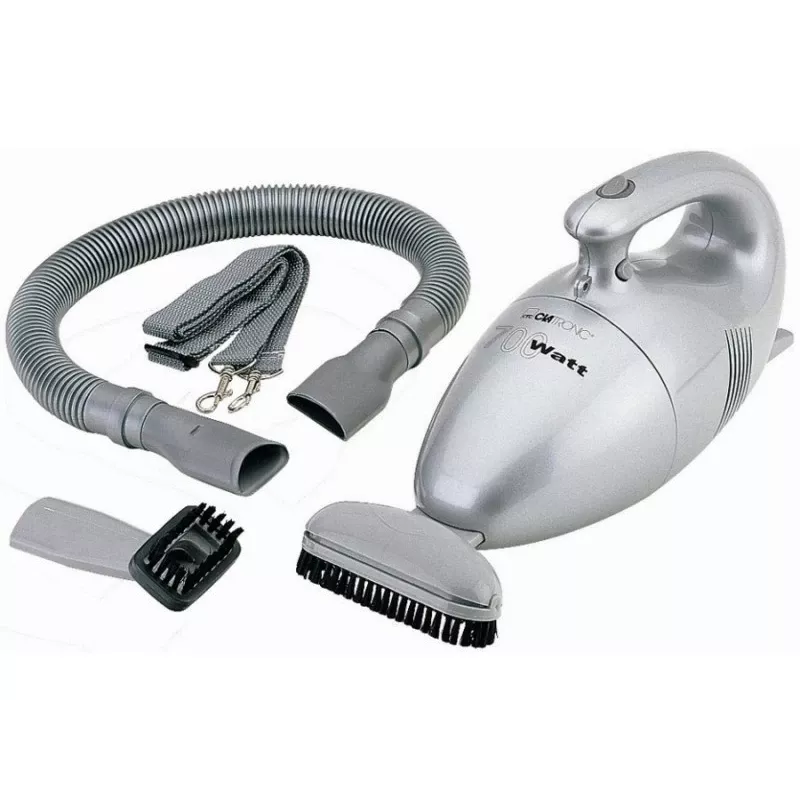 Aspirador de mano Clatronic HS 2631 gris con bolsa