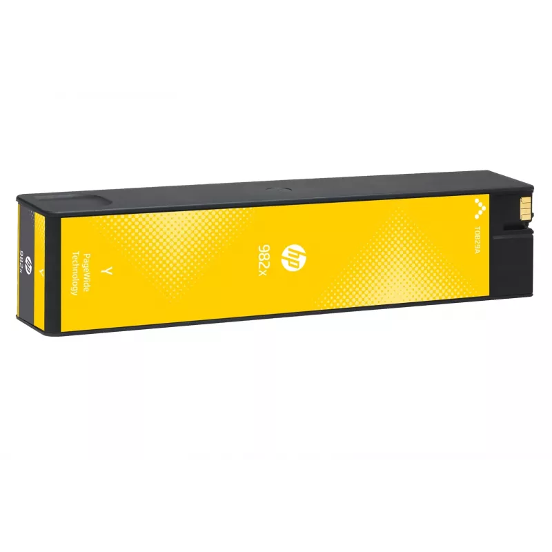 Cartucho PageWide original HP 982X alta capacidad Amarillo, Amarillo, 1 unidad, 16000 páginas