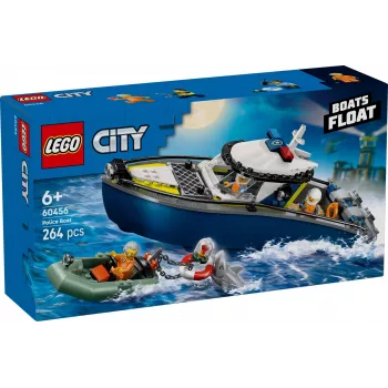 LEGO CITY 60456 Persecución en lancha de la policía