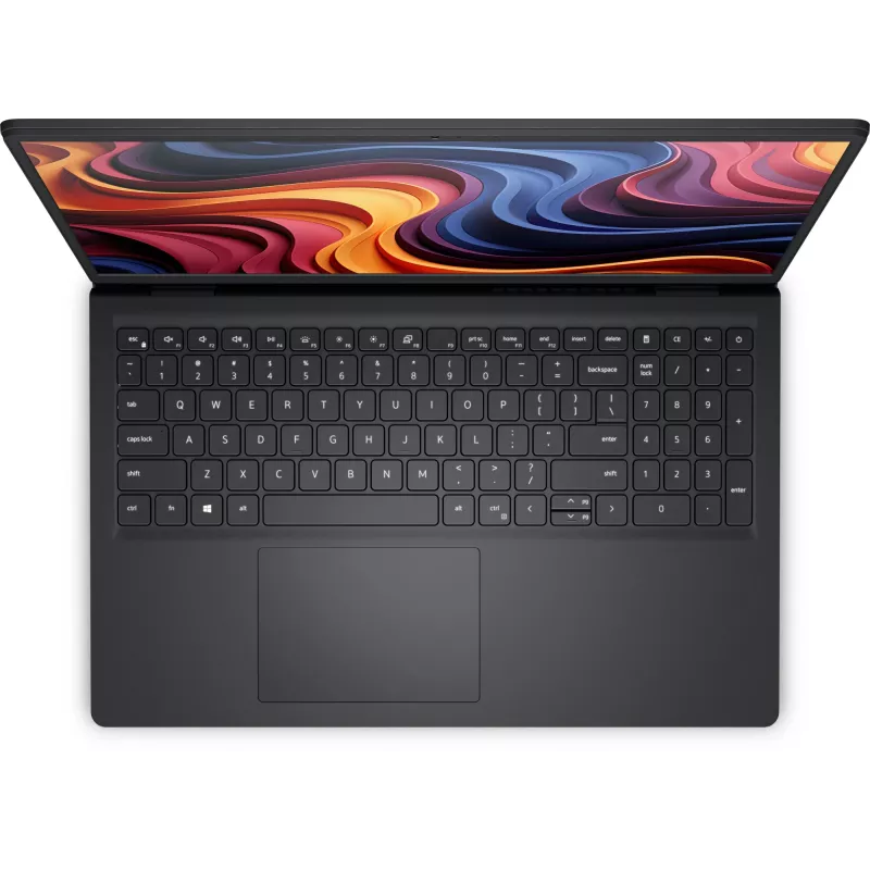 Dell 15 DC15255/AMD Ryzen 5 7520U/8GB/512GB SSD/15.6 FHD/AMD Radeon 610M/WLAN + BT/teclado US/3 Cell/W11Home/Carbon Negro/3 años Basic Onsite