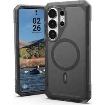 UAG Urban Armor Gear funda Trooper con módulo magnético | Samsung Galaxy S26 Ultra | ash (gris transparente) | 214516113131 (214516113131)