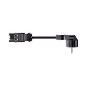 Cable de alimentación Bachmann 375.045, 3 m, negro