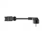 Cable de alimentación Bachmann 375.045, 3 m, negro
