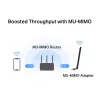 Mercusys MA30H adaptador Wi-Fi USB AC1300 High Gain de doble banda, negro