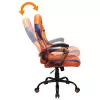Silla de oficina Subsonic SA5573-D6 asiento acolchado naranja