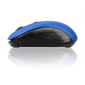 iBOX Rosella i009W IMOF009WBL ratón óptico inalámbrico, 3 botones, 800–1600 DPI, azul